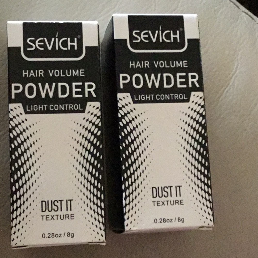 2x SEVICH hair volume POWDER alight control - dust it texture 8g each